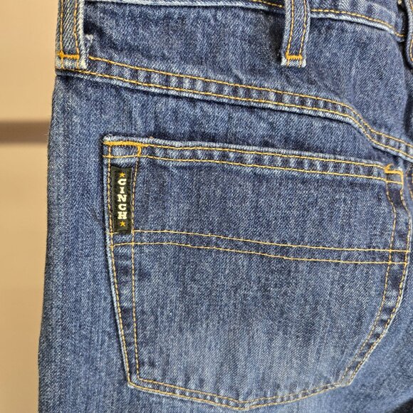 Cinch Black Label Men's Jeans Big and Tall 100% Cotton Blue - Size 36 x 38 - Picture 5 of 5